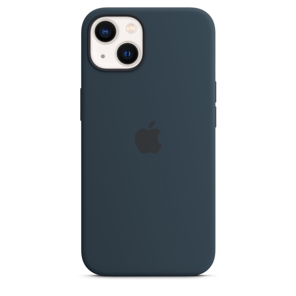Apple iPhone 13 Silicone Case (Abyss Blue)